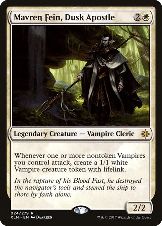 Mavren Fein, Dusk Apostle [Ixalan] | Dumpster Cat Games