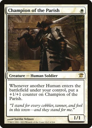 Champion of the Parish [Innistrad] | Dumpster Cat Games