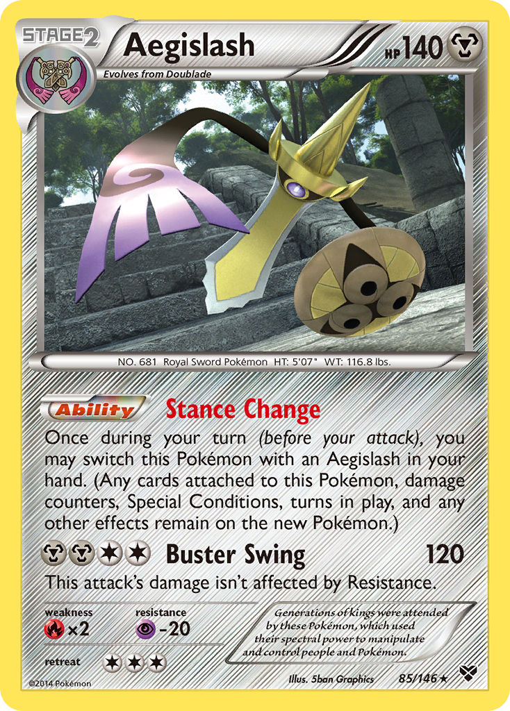 Aegislash (85/146) [XY: Base Set] | Dumpster Cat Games