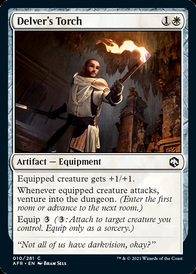 Delver's Torch [Dungeons & Dragons: Adventures in the Forgotten Realms] | Dumpster Cat Games