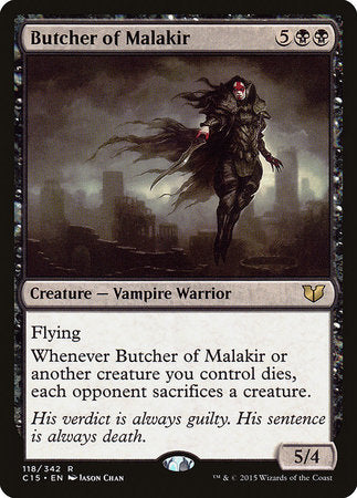 Butcher of Malakir [Commander 2015] | Dumpster Cat Games