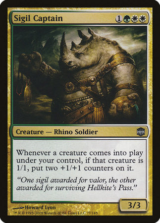 Sigil Captain [Alara Reborn] | Dumpster Cat Games