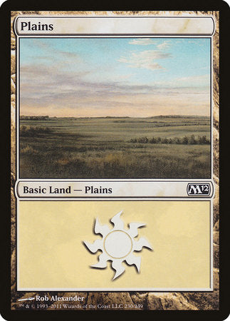 Plains (230) [Magic 2012] | Dumpster Cat Games