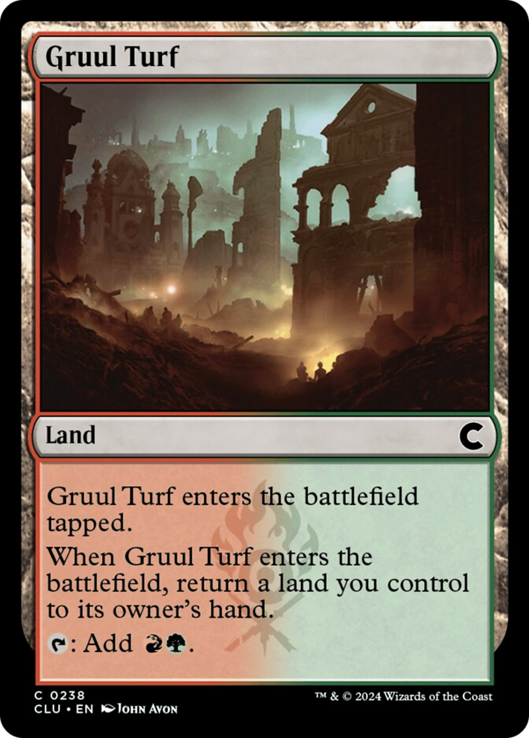 Gruul Turf [Ravnica: Clue Edition] | Dumpster Cat Games