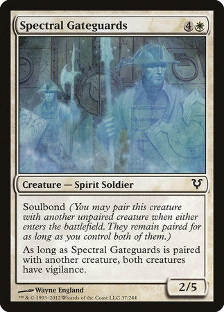 Spectral Gateguards [Avacyn Restored] | Dumpster Cat Games