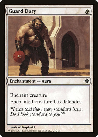 Guard Duty [Rise of the Eldrazi] | Dumpster Cat Games