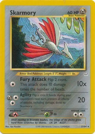 Skarmory (23/64) [Neo Revelation Unlimited] | Dumpster Cat Games