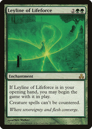 Leyline of Lifeforce [Guildpact] | Dumpster Cat Games