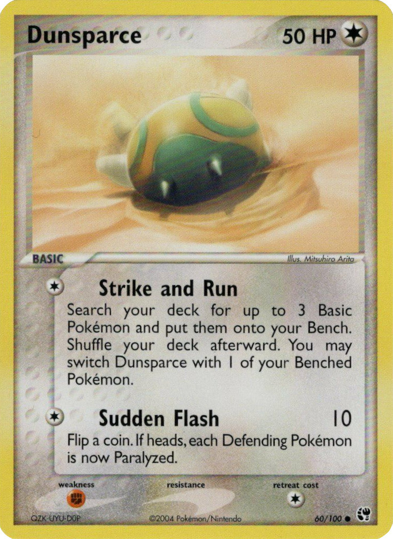 Dunsparce (60/100) [EX: Battle Stadium] | Dumpster Cat Games