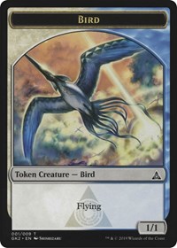 Bird // Thopter Token [Ravnica Allegiance: Guild Kits] | Dumpster Cat Games