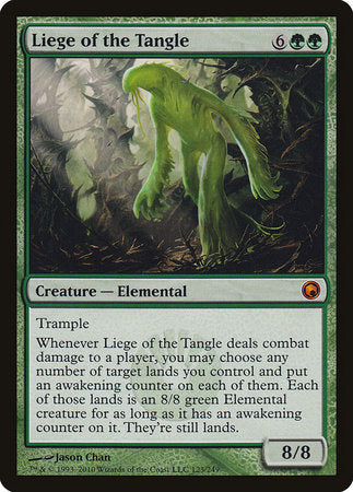 Liege of the Tangle [Scars of Mirrodin] | Dumpster Cat Games
