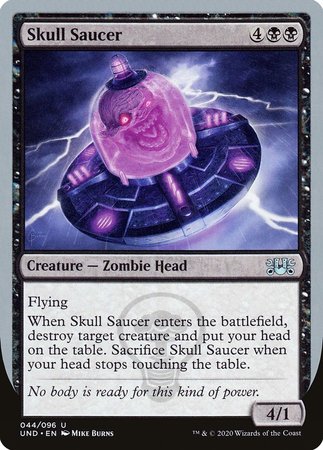 Skull Saucer [Unsanctioned] | Dumpster Cat Games