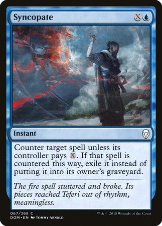Syncopate [Dominaria] | Dumpster Cat Games
