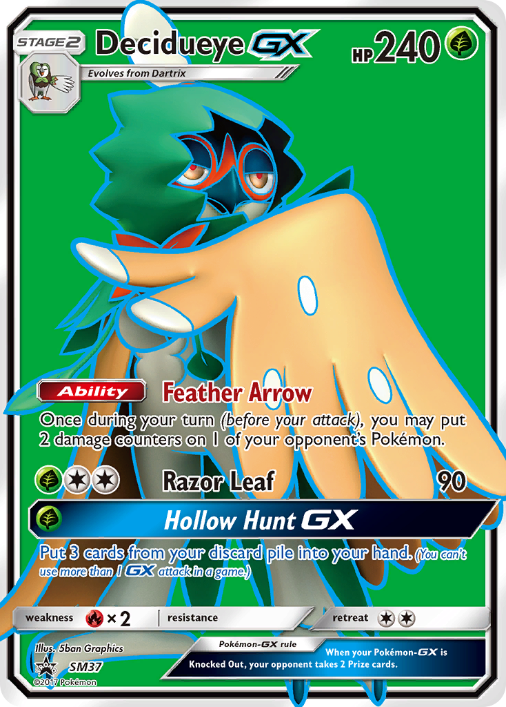 Decidueye GX (SM37) [Sun & Moon: Black Star Promos] | Dumpster Cat Games