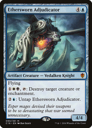 Ethersworn Adjudicator [Commander 2016] | Dumpster Cat Games