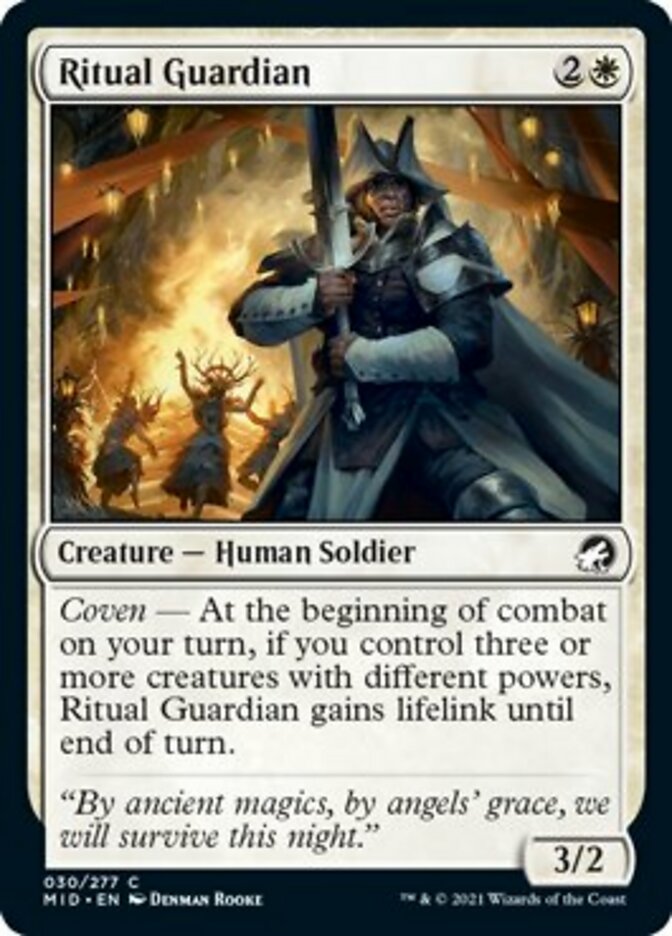 Ritual Guardian [Innistrad: Midnight Hunt] | Dumpster Cat Games