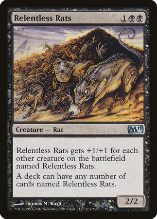 Relentless Rats [Magic 2011] | Dumpster Cat Games