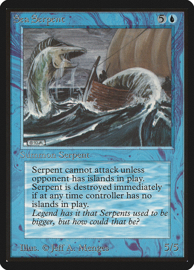 Sea Serpent [Limited Edition Beta] | Dumpster Cat Games