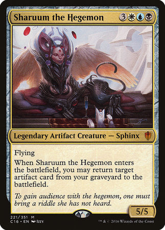 Sharuum the Hegemon [Commander 2016] | Dumpster Cat Games