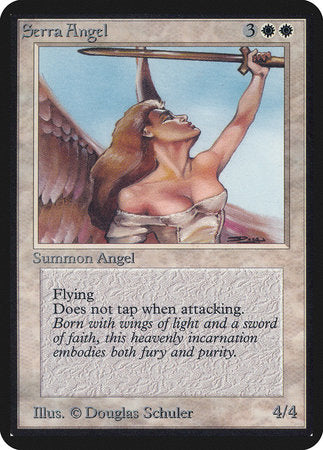 Serra Angel [Limited Edition Alpha] | Dumpster Cat Games
