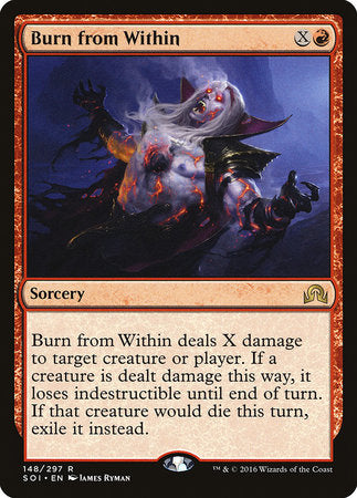 Burn from Within [Shadows over Innistrad] | Dumpster Cat Games