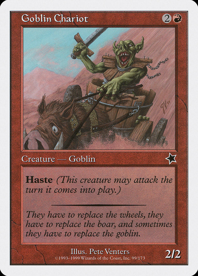 Goblin Chariot [Starter 1999] | Dumpster Cat Games