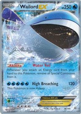Wailord EX (38/160) (HonorStoise - Jacob Van Wagner) [World Championships 2015] | Dumpster Cat Games