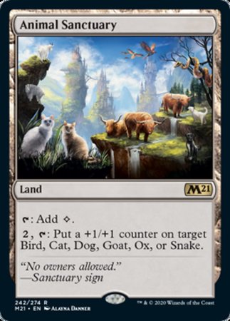 Animal Sanctuary [Core Set 2021] | Dumpster Cat Games