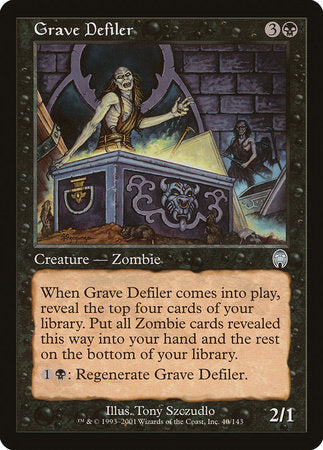 Grave Defiler [Apocalypse] | Dumpster Cat Games