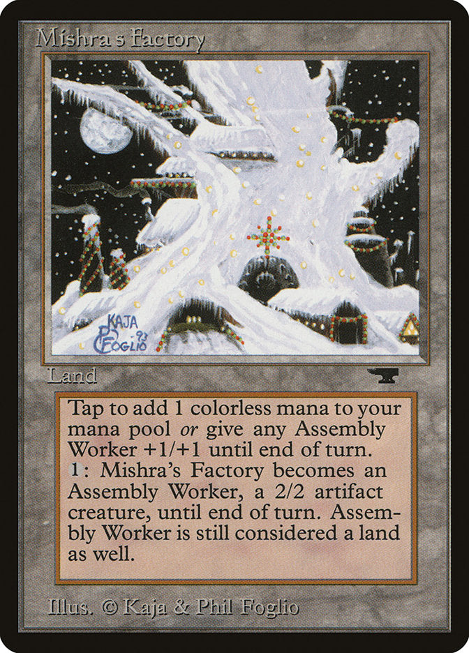 Mishra's Factory (Winter) [Antiquities] | Dumpster Cat Games