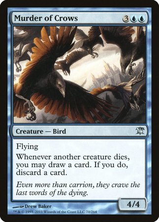 Murder of Crows [Innistrad] | Dumpster Cat Games