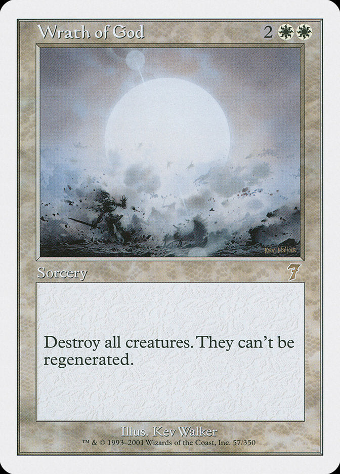Wrath of God [Seventh Edition] | Dumpster Cat Games