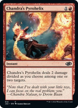 Chandra's Pyrohelix [Jumpstart 2022] | Dumpster Cat Games