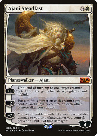 Ajani Steadfast [Magic 2015] | Dumpster Cat Games