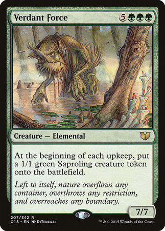 Verdant Force [Commander 2015] | Dumpster Cat Games
