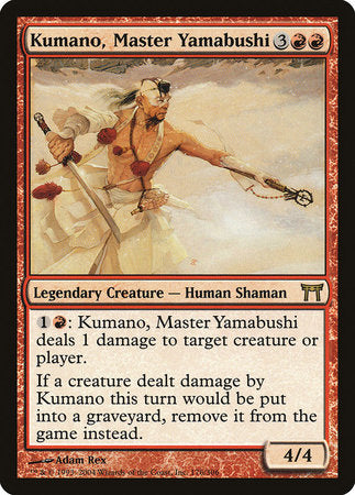 Kumano, Master Yamabushi [Champions of Kamigawa] | Dumpster Cat Games
