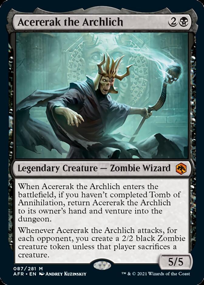 Acererak the Archlich [Dungeons & Dragons: Adventures in the Forgotten Realms] | Dumpster Cat Games