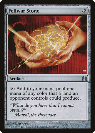 Fellwar Stone [Commander 2011] | Dumpster Cat Games