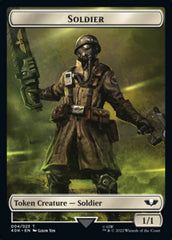 Soldier (004) // Vanguard Suppressor Double-sided Token [Universes Beyond: Warhammer 40,000 Tokens] | Dumpster Cat Games