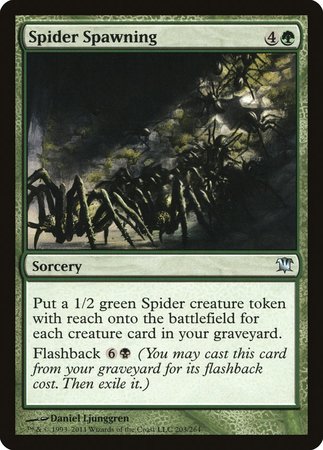 Spider Spawning [Innistrad] | Dumpster Cat Games