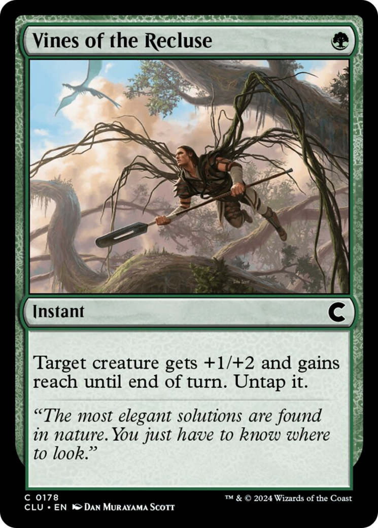 Vines of the Recluse [Ravnica: Clue Edition] | Dumpster Cat Games