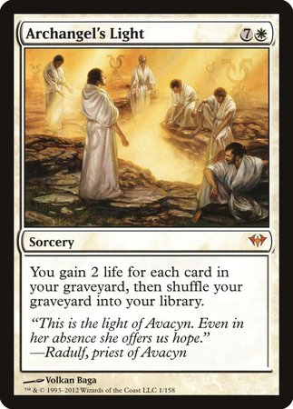 Archangel's Light [Dark Ascension] | Dumpster Cat Games