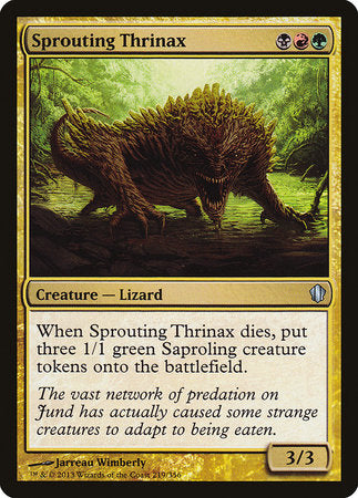 Sprouting Thrinax [Commander 2013] | Dumpster Cat Games