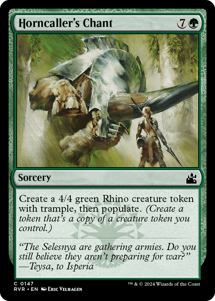 Horncaller's Chant [Ravnica Remastered] | Dumpster Cat Games
