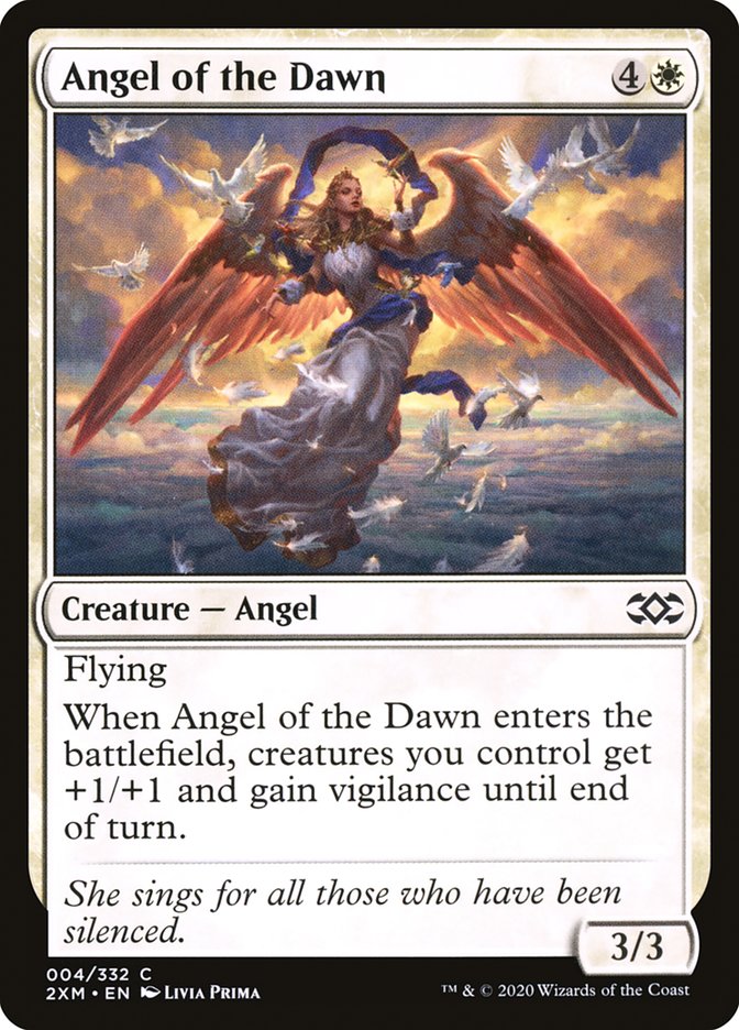 Angel of the Dawn [Double Masters] | Dumpster Cat Games