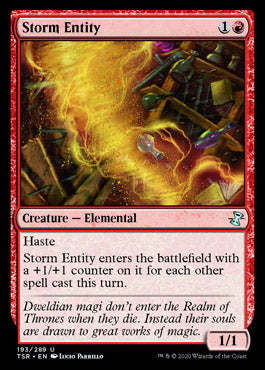 Storm Entity [Time Spiral Remastered] | Dumpster Cat Games