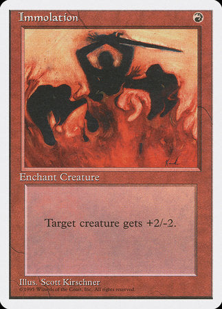 Immolation [Fourth Edition] | Dumpster Cat Games