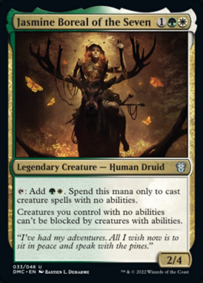 Jasmine Boreal of the Seven [Dominaria United Commander] | Dumpster Cat Games