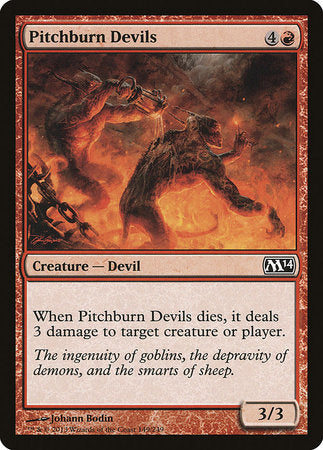 Pitchburn Devils [Magic 2014] | Dumpster Cat Games