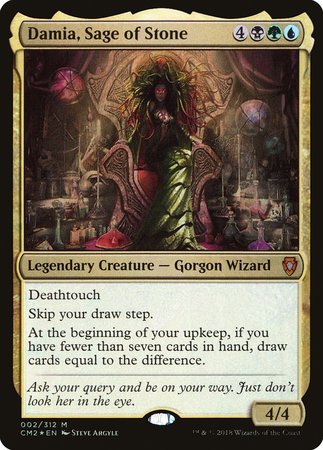 Damia, Sage of Stone [Commander Anthology Volume II] | Dumpster Cat Games